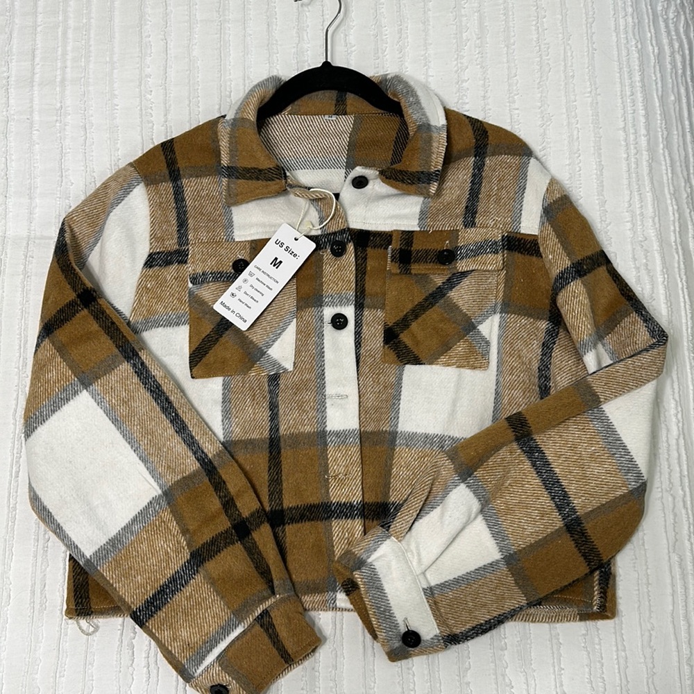 Women’s Cropped Flannel